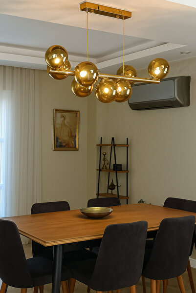 akyzlighting 7'Lİ YEMEK MASASI AVİZESİ