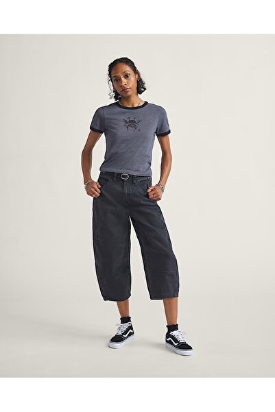 Vans بنطلون بلاير قصير بقصة برميلية