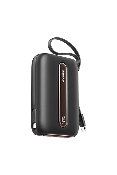 Joyroom JR-L012 Plus 22.5W Mini Colorful Power Bank with 2 Built-in Cables and 20000mAh Capacity