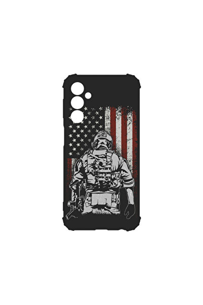 bestcase Carcasă spate antișoc pentru Samsung Galaxy A14 5G, American Soldier, AS 1380