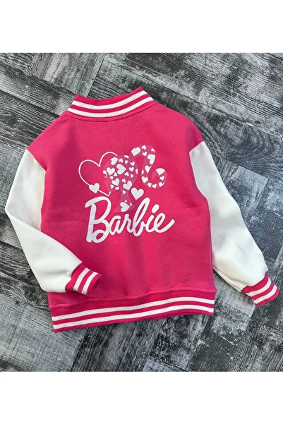 gnygiyim Girl's Seasonal Character Patterned College Jacket