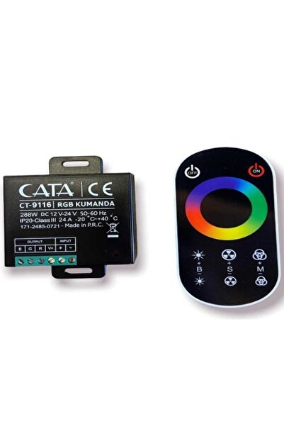 Cata PROFESYONEL RGB KUMANDA ( SUPER SLIM ) CT-9116