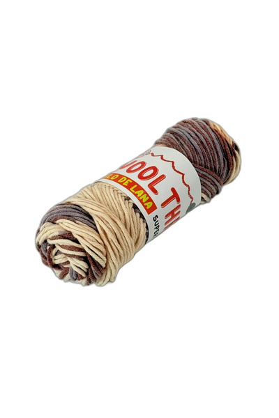 Germag Fir gros de lână multicolor – Material durabil și funcțional, ideal pentru tricotat și lucrat manual cu rezistență.