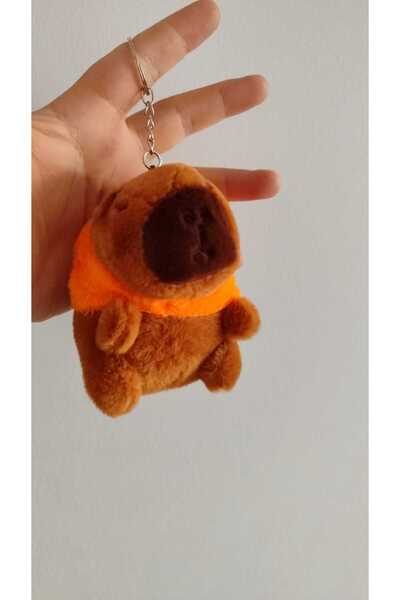 FAMEMUS ACCESSORY ميدالية مفاتيح كابيبارا قطيفة 10 سم