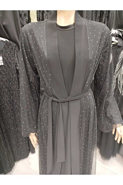 QSS Simli Abaya 2'li takım