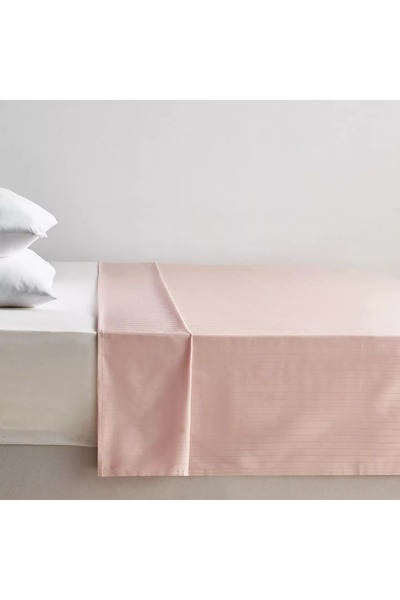 Home Centre Hampton Cotton Sateen 220 Thread Count Super King Flat Sheet - 260x270 cm starstarstarstarstar