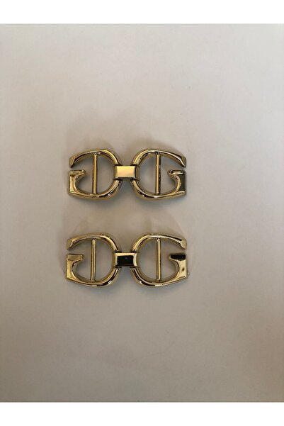 KumaşEvi Altın Renk Plastik Ayakkabı Tokası – Çanta Kemer Hobi Süsleme İçin 6...