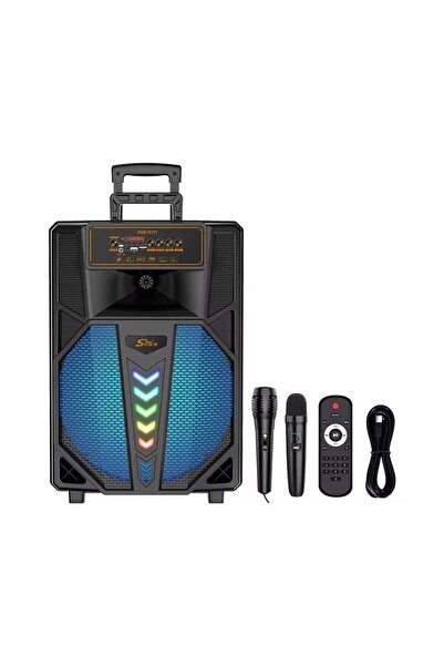 singe سبيكر بقوة 20000 واط لاسلكي مع 2 مايك