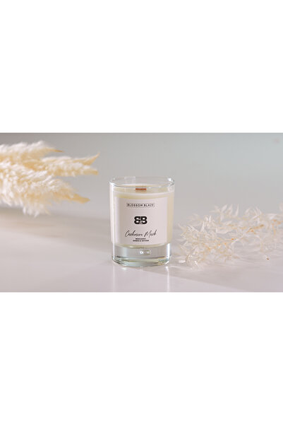 OEM Lumanare Parfumata - Cashmere Musk, Bergamota, Sofran, Vetiver, 185g, Fitil Lemn, Hand Made
