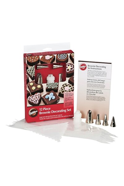 Lumea Set de decorare prajituri Brownie - Wilton