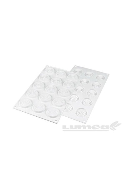 Lumea Forma tort rotund din silicon "Tourbillon 9" - SilikoMart