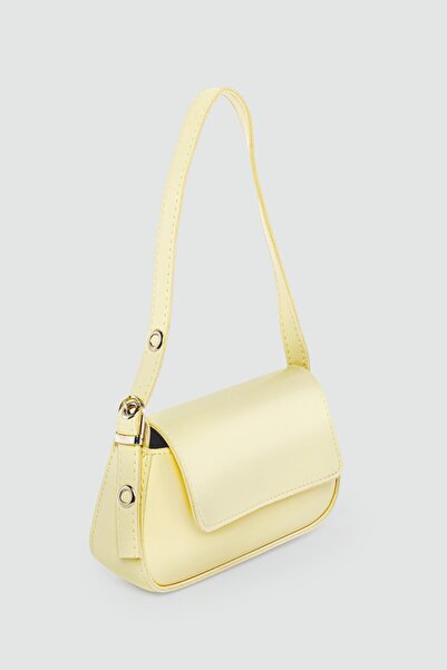 Shule Bags Τσάντα Mirage Baguette Κίτρινη