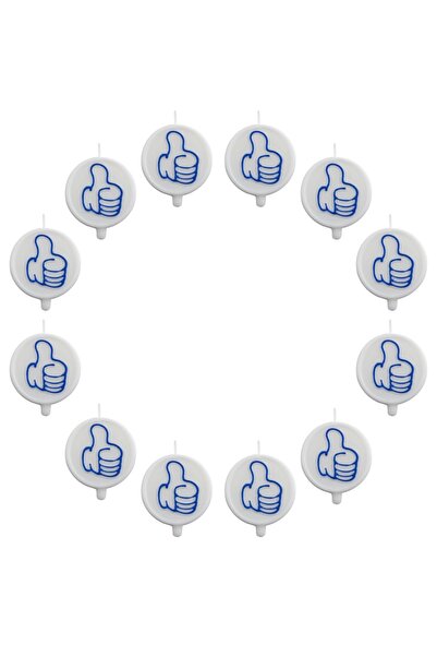 Lumea Σετ στρογγυλών κεριών "Like", 12 τεμ. -