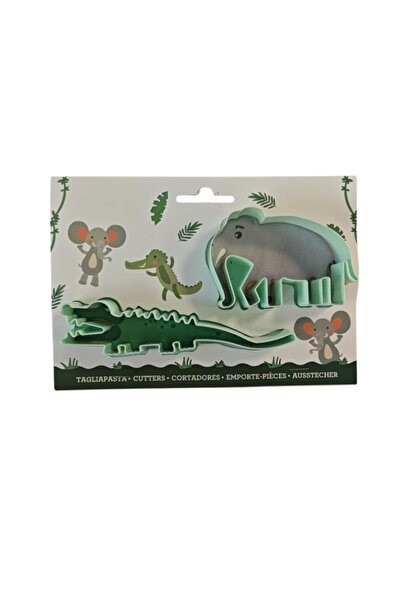 Lumea Комплект за изрязване на крокодил и слон -