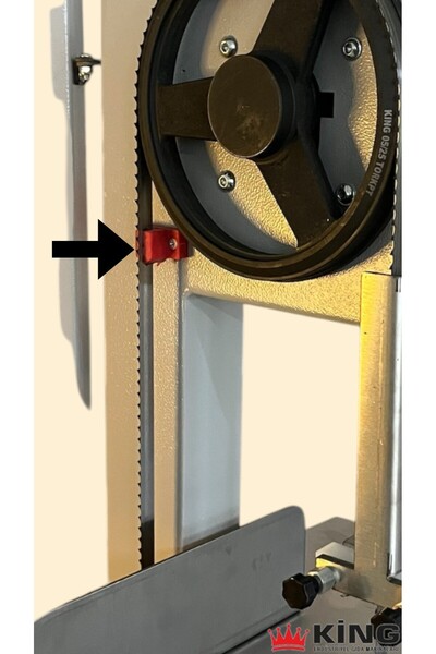 King Makina KİNG MARKA ET VE KEMİK TESTERESİ ŞERİT SIYIRICISI YEDEK PARÇA