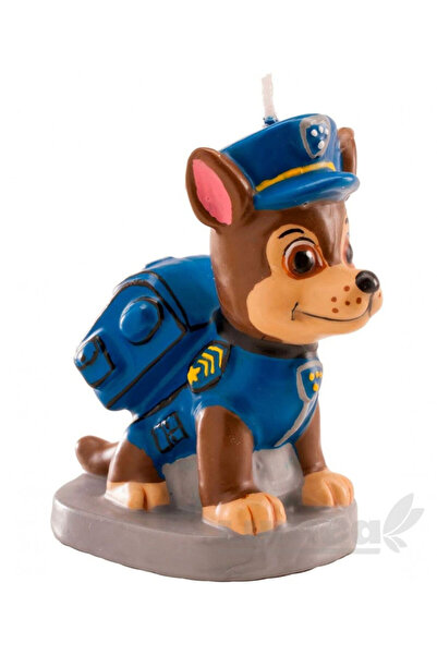 Lumea Κερί γενεθλίων Paw Patrol - Chase, 3D - deKora