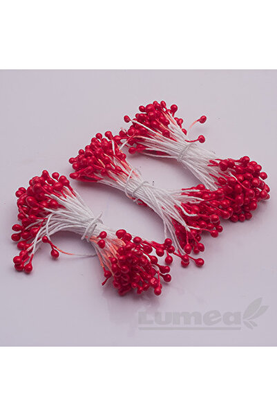 Lumea Stamine culoarea rosu 3mm, 240 buc. -