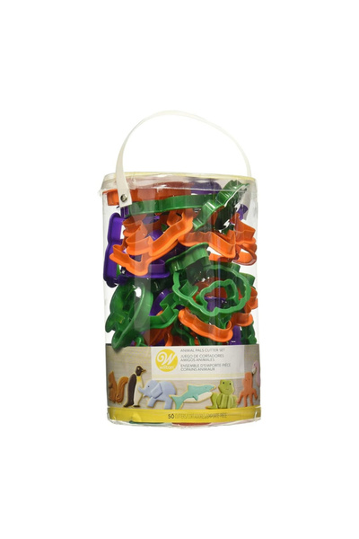 Lumea Set decupatoare Animale, 50 buc. - Wilton