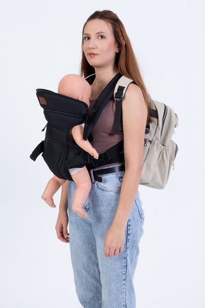 Cozibo Premium Luxury Kangaroo, Mother Baby Care Backpack, Two-In-One Bag, Kangaroo.