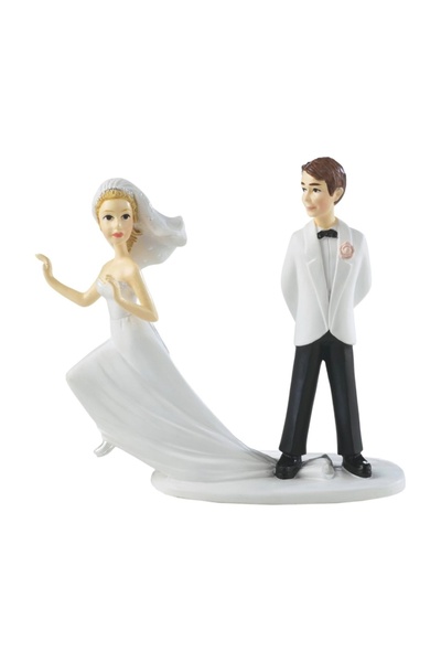 Lumea Figurine nunta "Runaway Bride" - Wilton