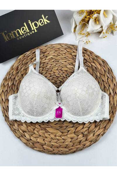 F.K Set de dantelă sutiene fără burete, cupa B, mărimea fără sârmă