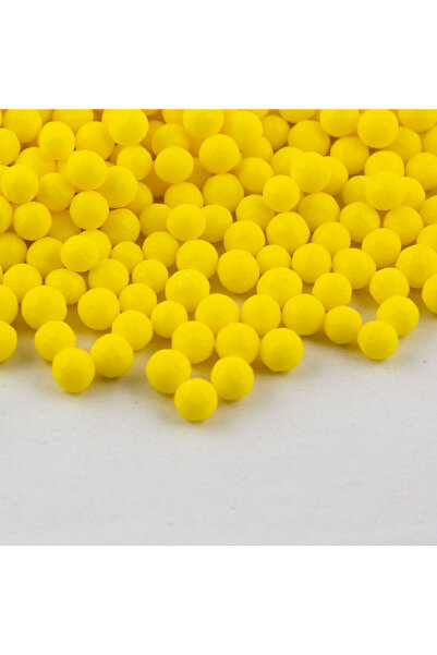 Lumea Perle din zahar galben 7mm, 1kg -