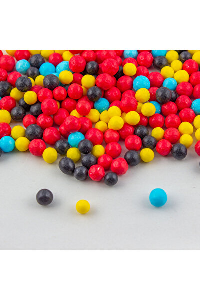 Lumea Perle din zahar mix Cars 7mm, 1kg -