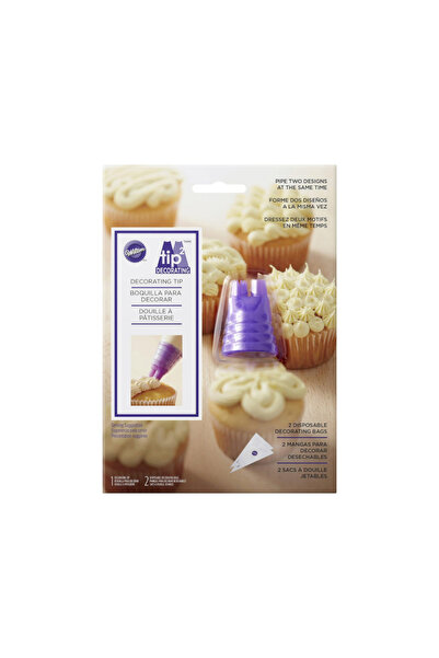 Lumea Set Dui de ornare cu varf dublu si 2 pos - Wilton