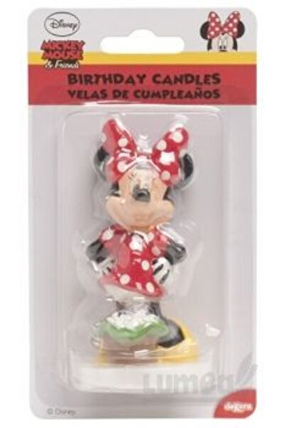 Lumea Lumanare aniversare Minnie, 3D - deKora
