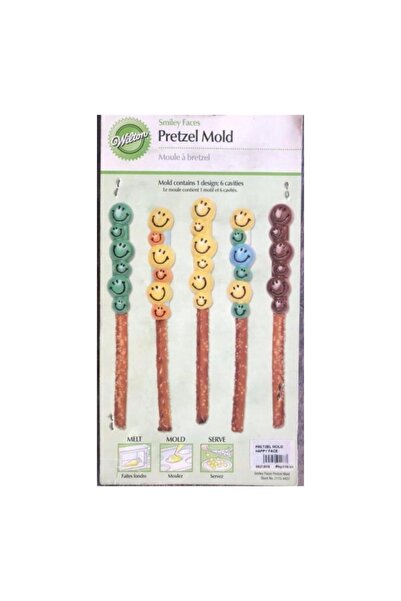 Lumea Forma ciocolata/covrig model "Smiley Faces" - Wilton