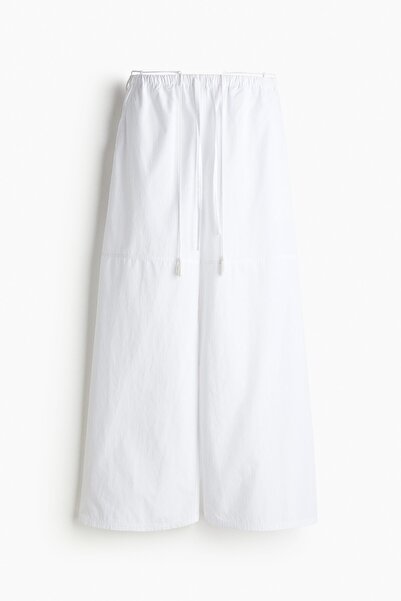 H&M Pamuklu Baggy Pantolon
