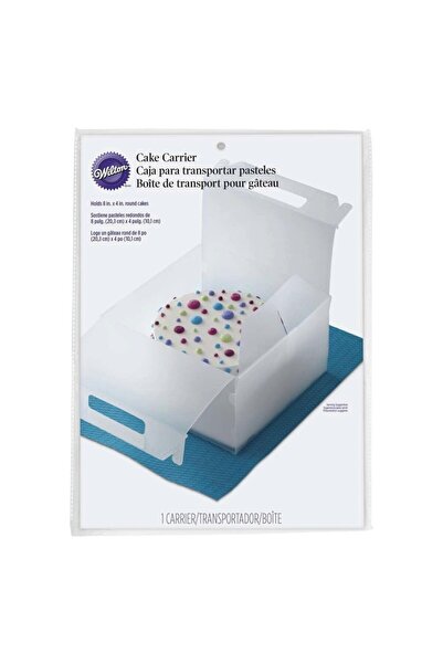 Lumea Cutie tort durabila din plastic transparent - Wilton