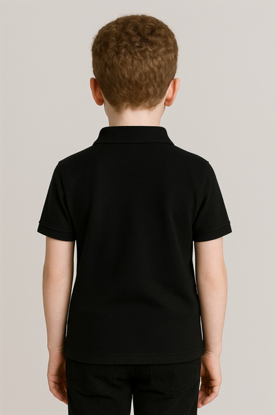 npLStore Children's Plain Polo Neck T-Shirt School
