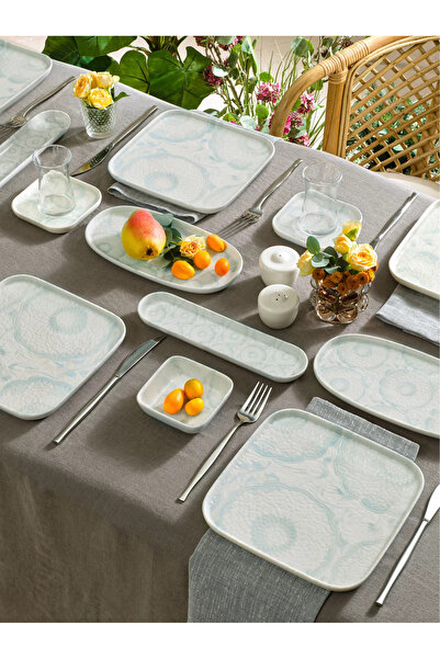 Pierre Cardin Alessi Porselen 28 Parça 6 Kişilik Kahvaltı Takımı