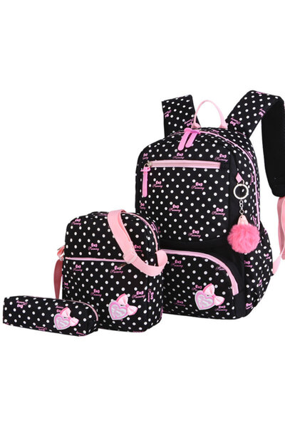 Buldug Çocuk Okul Çantası 3’lü Set (Sırt+Omuz+Kalemlik) – 4 Renk, Su Geçirmez...