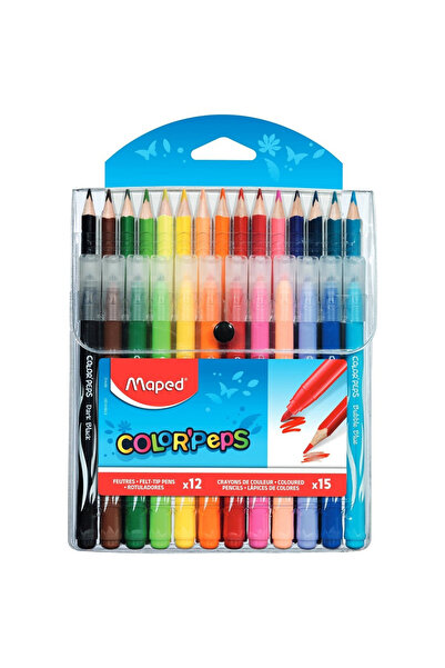 Maped Set coloriaj creioane + carioca