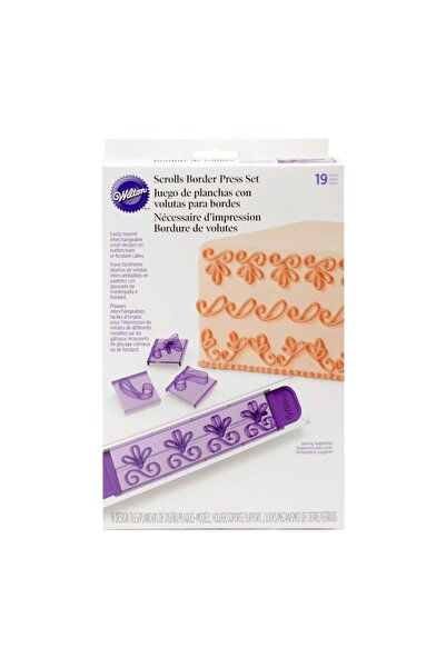 Lumea Set Imprimanta fondant, 4 diferite modele - Wilton