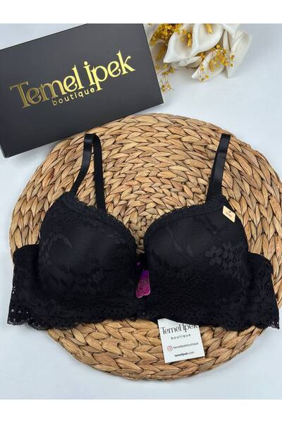 F.K Lace Lightly Padded Underwire B Cup Bra