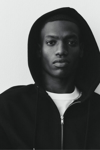 H&M Kapüşonlu ve Fermuarlı Üst Loose Fit