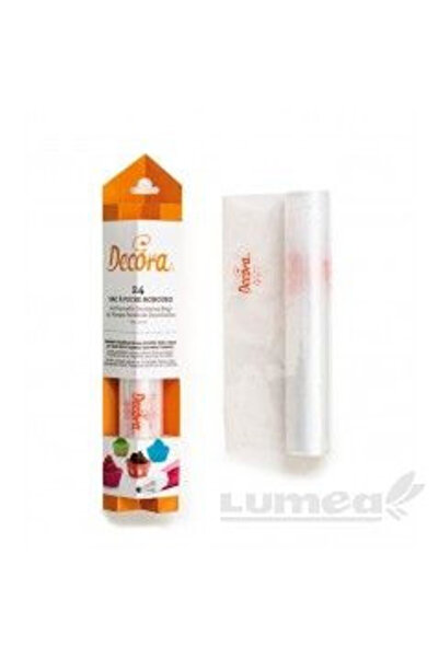 Lumea Posuri de unica folosinta, 40 cm, 24 buc. - Decora