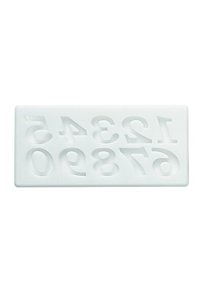 Lumea Silicone mold small numbers - SilikoMart