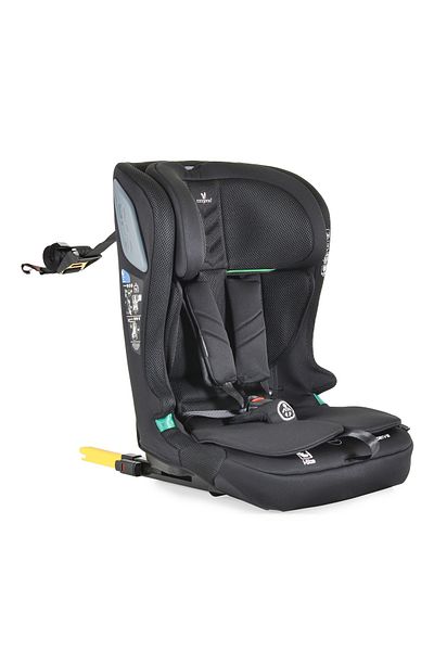 Cangaroo Foldable isofix car seat iDrive iSize 76-150 cm, Top Tether, Adjustable headrest, R129 approved