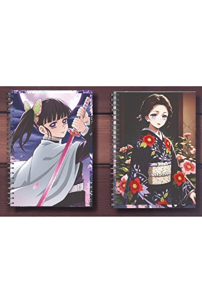 nihonwosekai دفتر ملاحظات Demon Slayer إبلس كيسر A5، 50 ورقة