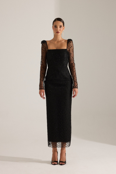 BETTY & SAM PATRIZIA SİYAH ELBİSE