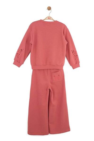 NK Girl's Butterfly Set 4-8 Years Old Coral