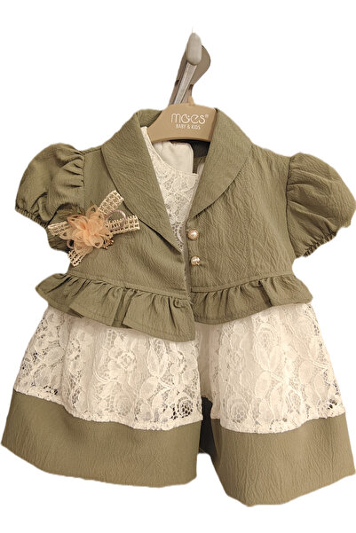 Moes Baby Girl's Bolero Lace Dress
