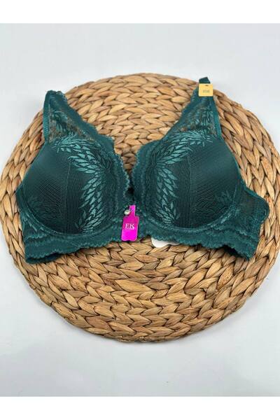 F.K Lace Lightly Padded Underwire B Cup Bra