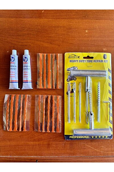OEM Profesyonel Metal Lastik Tamir Fitil Seti Kiti Yedek Fitil Ucu ve PAX Yap...