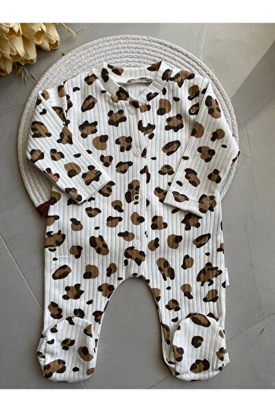 bellamombaby RAPORLU LEOPAR PATİKLİ TULUM