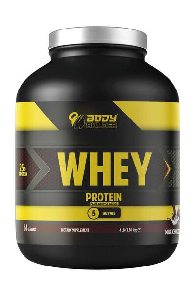 Body Builder 100% Whey Protein Support Muscle Growth And Repair Fast Absorption Milk Chocolate Flavo